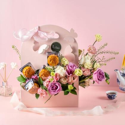 Song Dynasty Mooncake Flower Box 