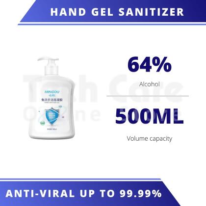 MING OU 64% Alcohol Hand Gel Sanitizer 500ML 