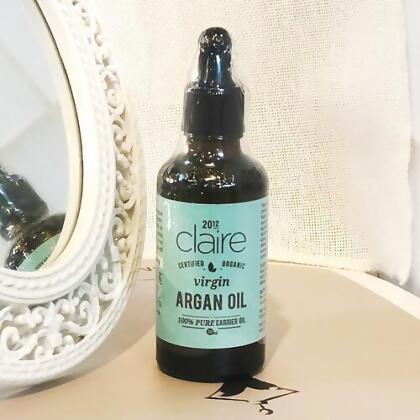 Claire Organics Certified Organic Argan Oil 