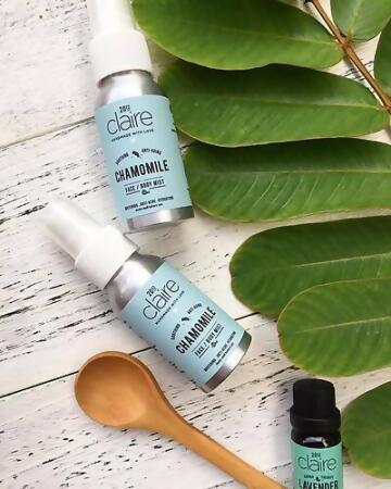 Claire Organics Chamomile Face and Body Mist 