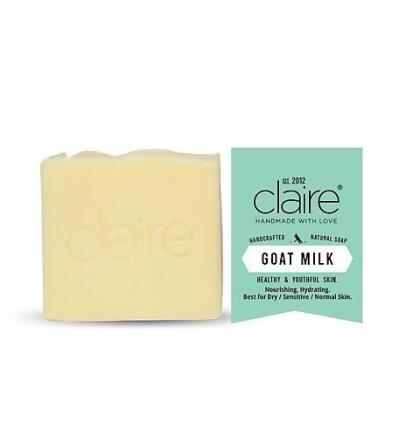 Claire Organics Goat Milk Moisturising Handmade Soap 