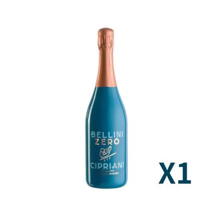 正宗貝里尼（ZERO)白桃氣泡雞尾酒(無酒精) (甜型)-1支 