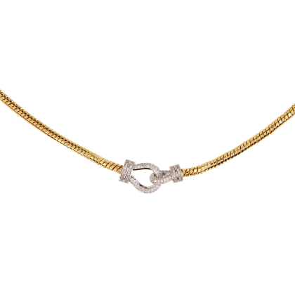 KENNEDY – Classic Stone Link Necklace