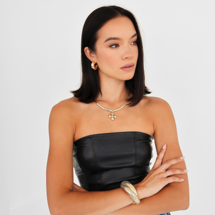 MARISSA – Infinity Bangle Bracelet