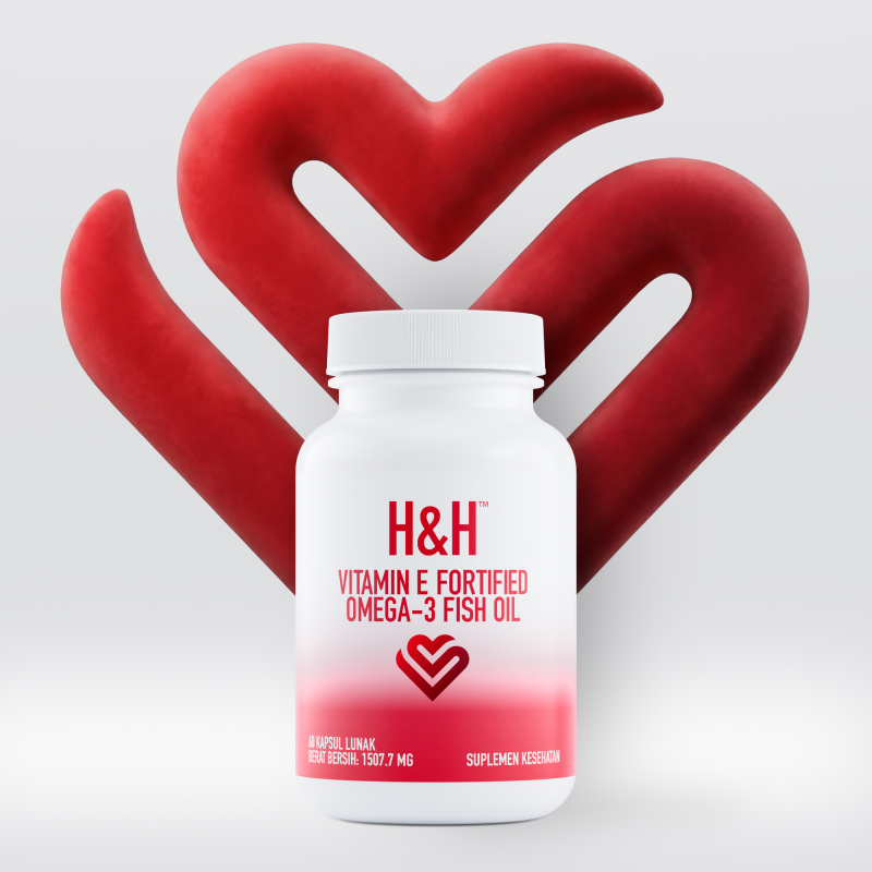 H&H&trade; Vitamin E Fortified Omega-3 Fish Oil
