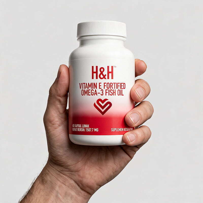 H&H&trade; Vitamin E Fortified Omega-3 Fish Oil