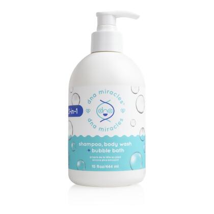 DNA Miracles&trade; 3-in-1 Shampoo, Body Wash + Bubble Bath 
