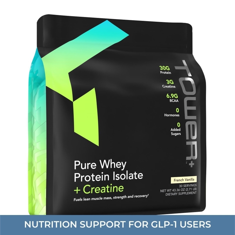 Tower+&trade; Pure Whey Protein Isolate + Creatine
