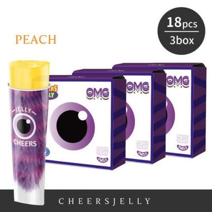 CheersJelly举杯低卡蒟蒻冻【水蜜桃3盒】 