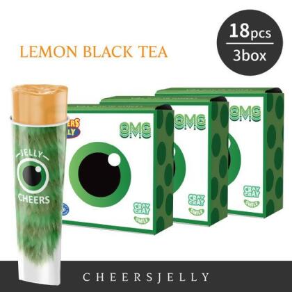 CheersJelly举杯低卡蒟蒻冻【柠檬红茶3盒】 
