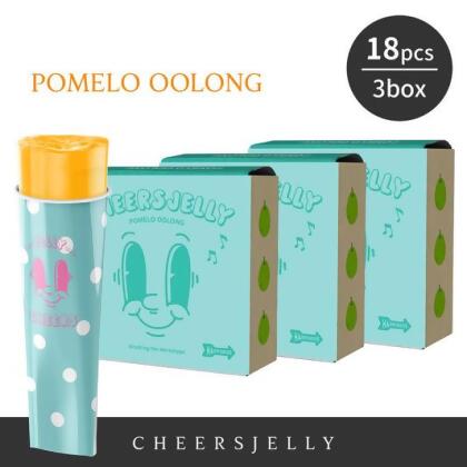 CheersJelly举杯低卡蒟蒻冻【蜜柚乌龙3盒】 