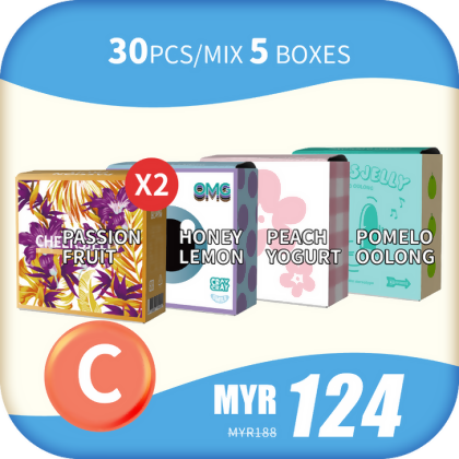 CheersJelly举杯低卡蒟蒻冻【夏日零食狂欢 C】30根/综合5盒 