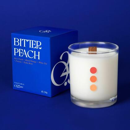 Bitter Peach 230g Natural Soy Wax Candle 