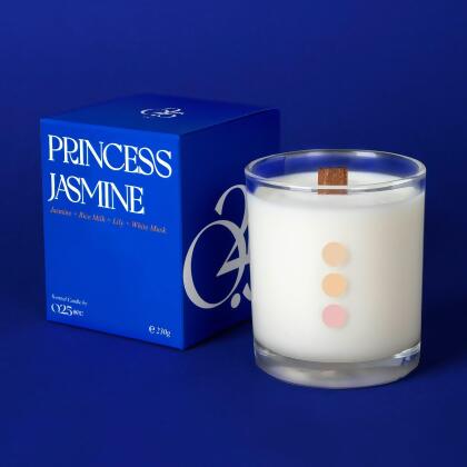 Princess Jasmine 230g Natural Soy Wax Candle 