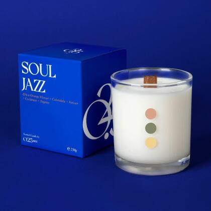 Soul Jazz 230g Natural Soy Wax Candle 