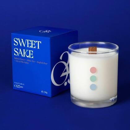 Sweet Sake 230g Natural Soy Wax Candle 