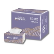 極度朵朵 三層超厚柔抽取式花紋衛生紙120抽72包/箱