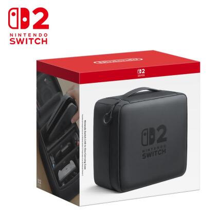 【NS 周邊】Nintendo Switch 2 全套收納包《灰黑》 