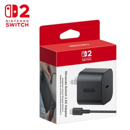 【Nintendo 任天堂】Nintendo Switch 2 AC變壓器 
