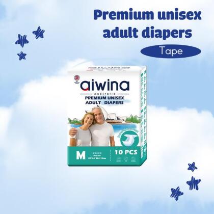 [Tape] Aiwina Premium Unisex Adult Tape Diapers 