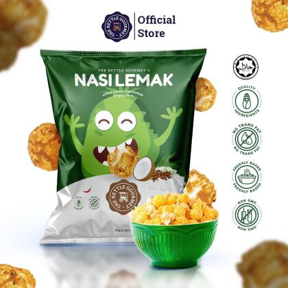 The Kettle Gourmet Nasi Lemak Popcorn 