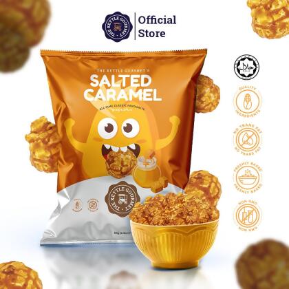 The Kettle Gourmet Salted Caramel Popcorn 
