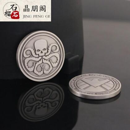 仿神盾局紀念幣硬幣工藝紀念章仿古幣 