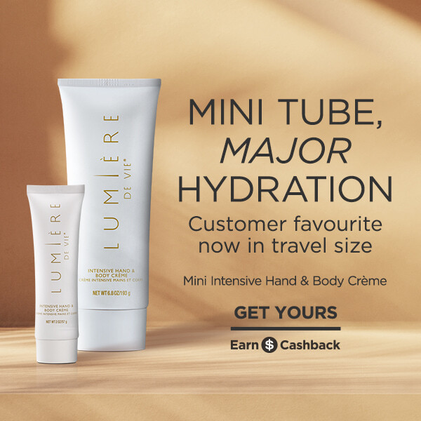Lumiere de Vie Mini Intensive Hand & Body Cr&egrave;me Mini Tube, Major Hydration. Customer favourite now in travel size Get Yours