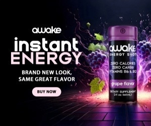 awake - instant Energy. Brand new look, same great flavor. Buy Now.