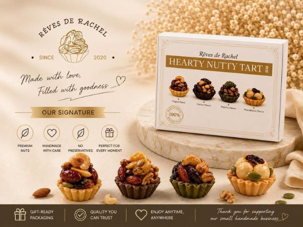 RêvesdeRachel | Hearty Nutty Tart