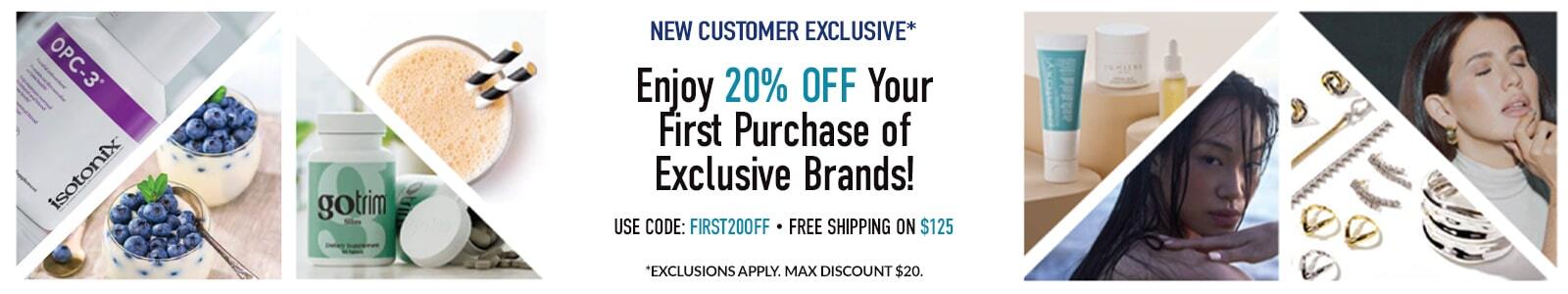 New Customer Exclusive* - Enjoy 20% OFF Your First Purchase of Exclusive Brands! Use Code: FIRST20OFF. *Exclusions apply. Max Discount $20.