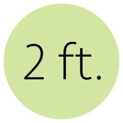 2 feet