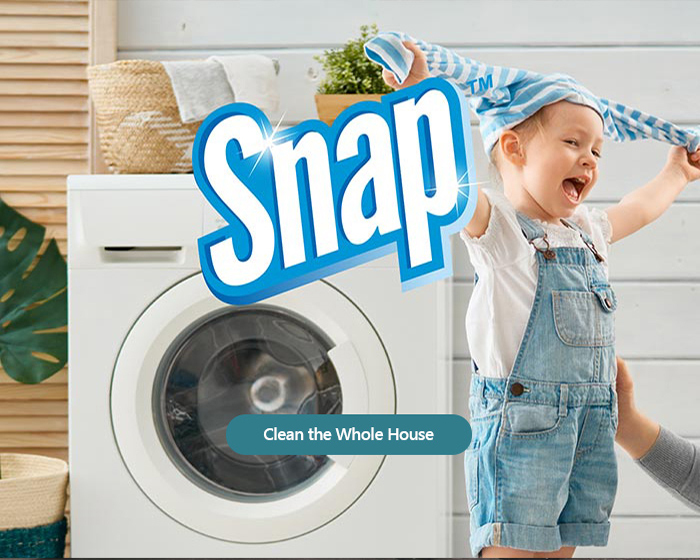 snap, cleaning