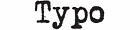 Typo